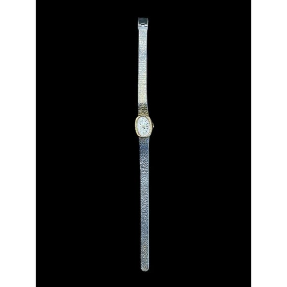 Timex Gold Tone Wind Up Analog Women Wrist Watch Vintage - Picture 5 of 9